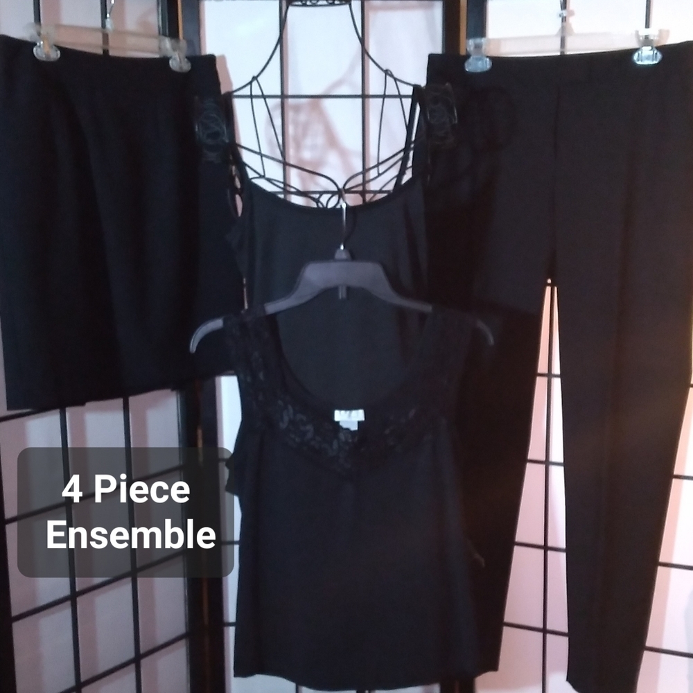 39A. Skirt/Pant/2 Camisole Bundle